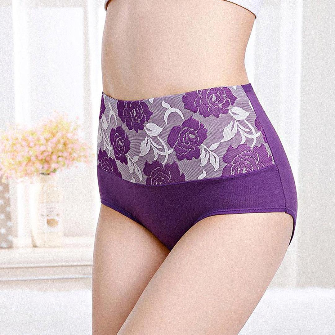 5-Piece Cotton Tummy Control Underwear Set - Buy 1, Get 1 Free!