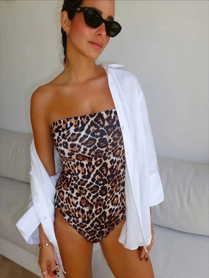 Wilma | Leopard swimsuit