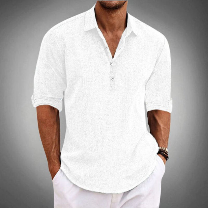 Mario™ | Classic Linen Shirt