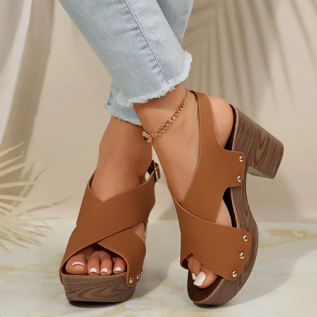 Shery™ - Platform Heel Sandals