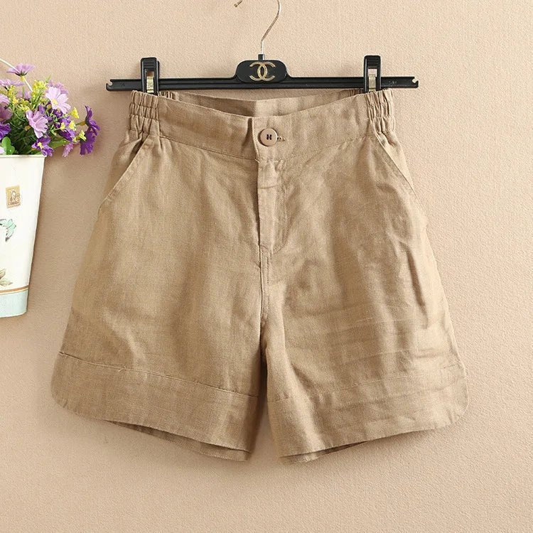 Melanie™ | Linen Shorts