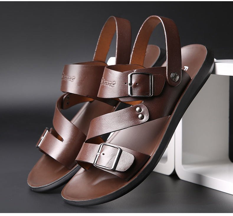 Nate™ | Leather Sandals