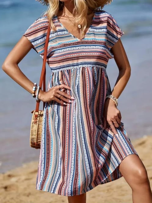 Sandy™ | Striped Summer Dress