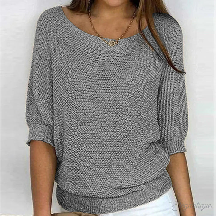 Eunice™ | Relaxed Knit Top